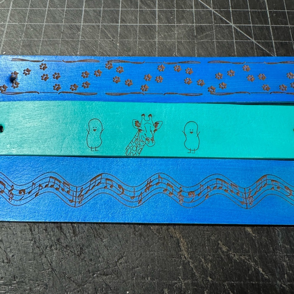 Reserved-custom bracelet idea giraffes and potatoes Not for sale